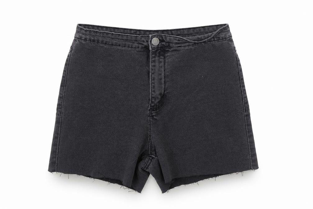 deniem & co Womens Grey   Hot Pants Shorts Size 12