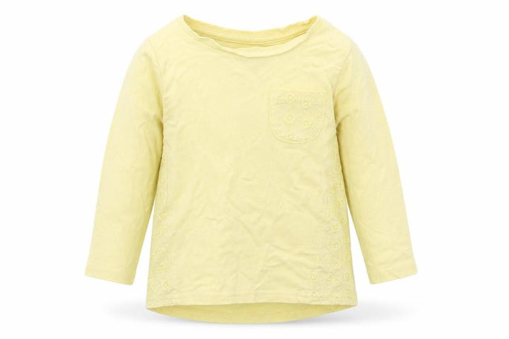 Nutmeg Girls Yellow   Basic T-Shirt Size 12-18 Months