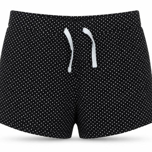New Look Girls Black Polka Dot  Sweat Shorts Size M