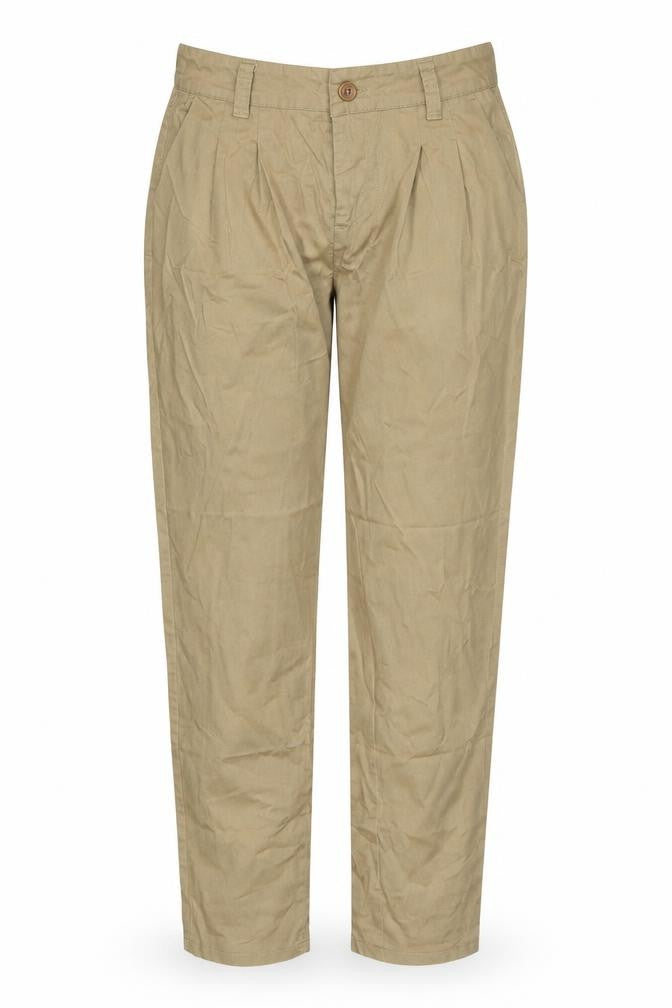 International Womens Beige   Trousers  Size 10 L26 in
