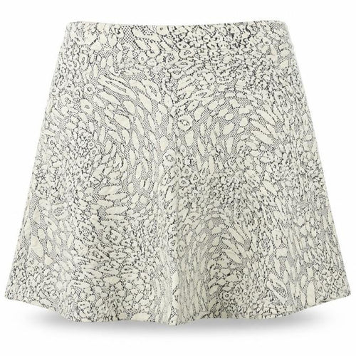 Topshop Womens Beige   Flare Skirt Size 8