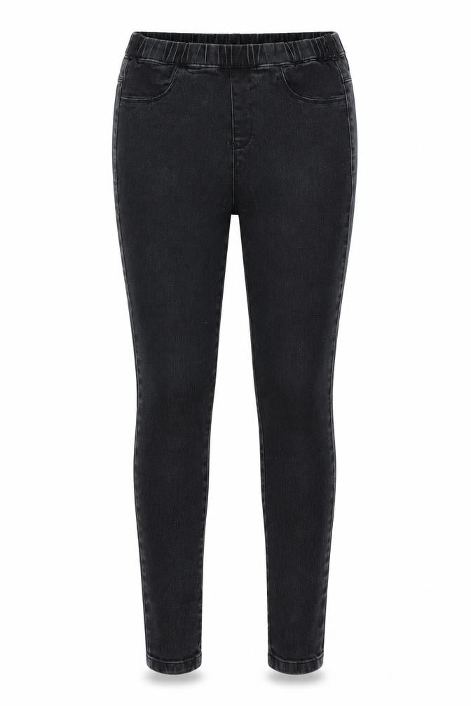 Denim 24/7 Womens Black  Denim Jegging Jeans Size 10 L25 in