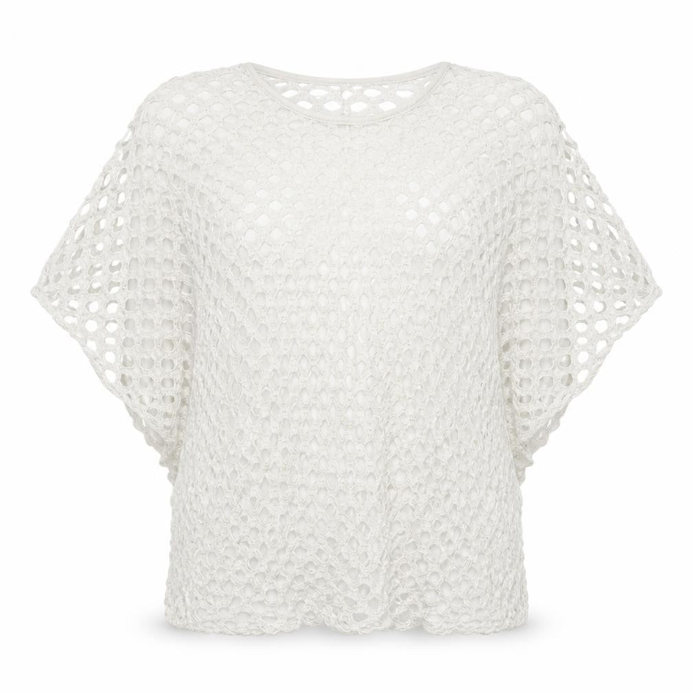Cameo Rose Womens White Basic T-Shirt Size M