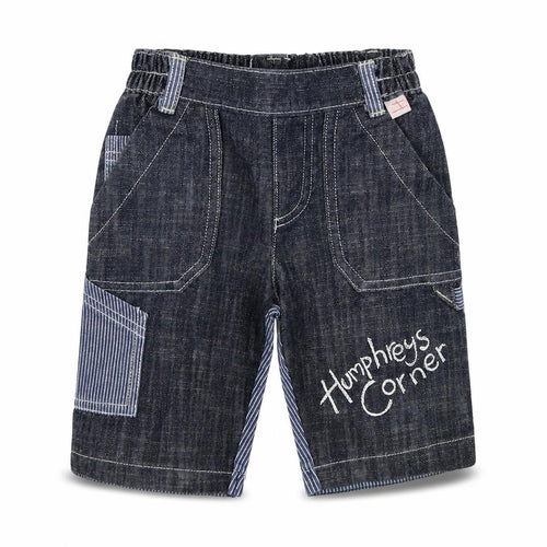 Mothercare Boys Blue  Denim Capri Jeans Size 0-3 Months