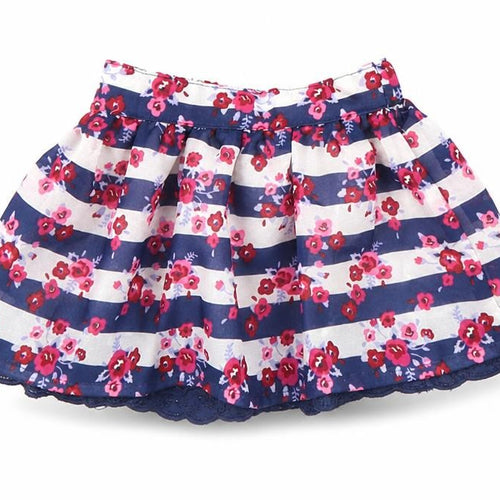 Matalan Girls Blue Floral  Tutu Skirt Size 6-9 Months
