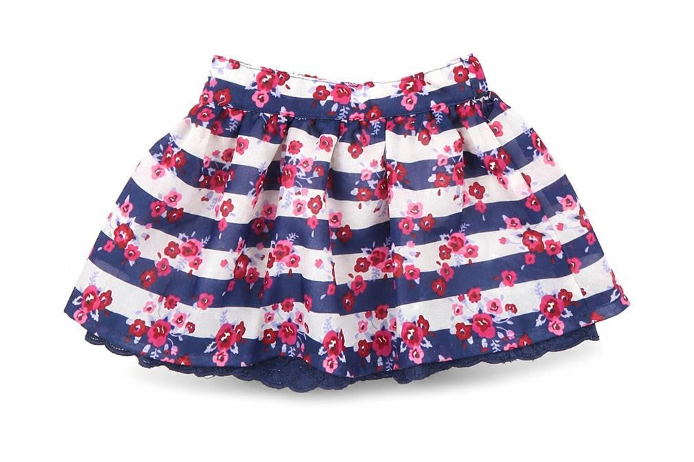 Matalan Girls Blue Floral  Tutu Skirt Size 6-9 Months