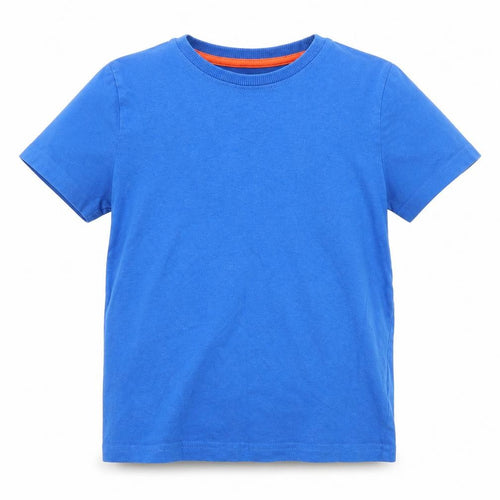 B Collection Boys Blue  Jersey Basic T-Shirt Size 4 Years