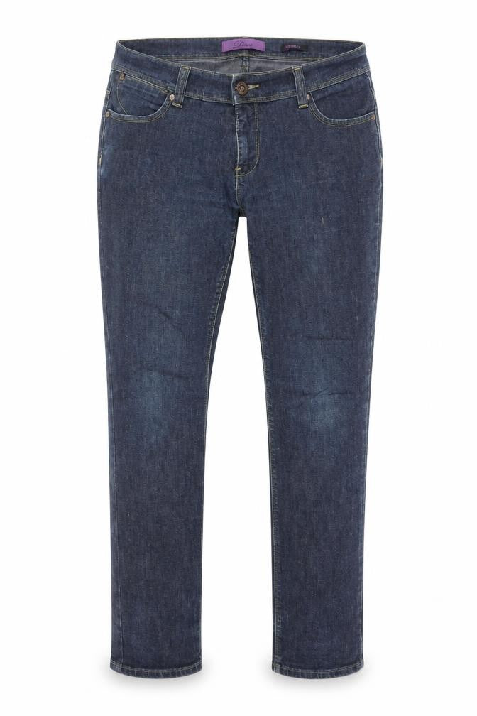 Disco Womens Blue  Denim Skinny Jeans Size 14 L30 in