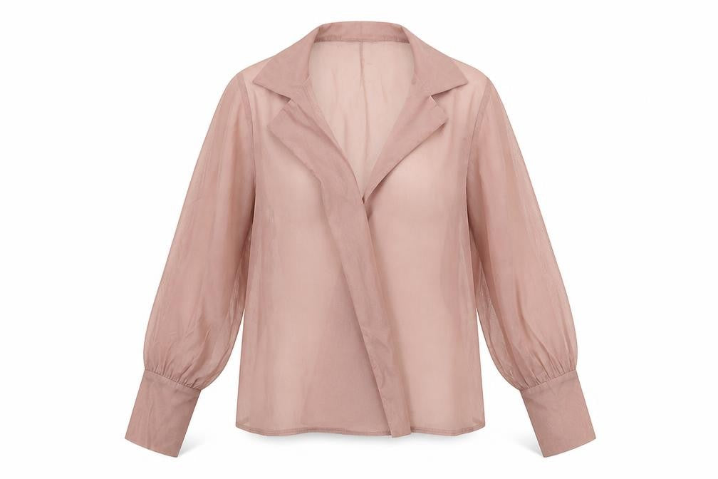 Front view of PRETTYLITTLETHING women’s pink basic t-shirt, size UK 8