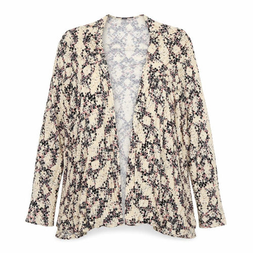 Studio Womens Blue Floral  Cardigan Jumper Size 14