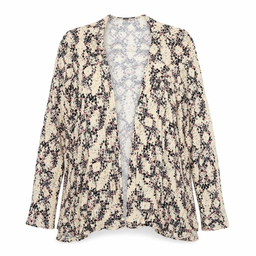 Studio Womens Blue Floral  Cardigan Jumper Size 14