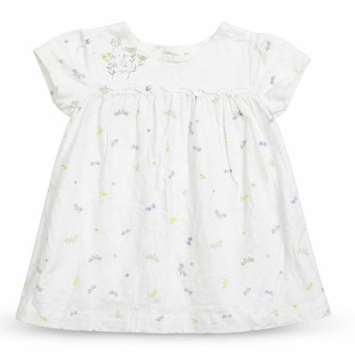 Merc Girls White   T-Shirt Dress  Size 12 Months