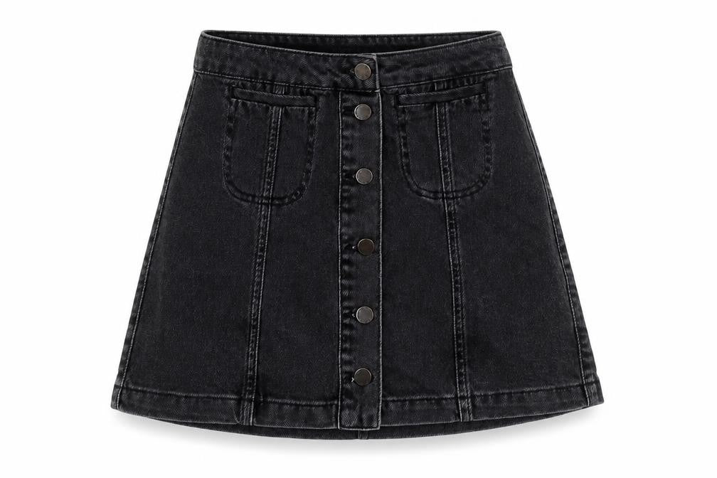 top shop Womens Black   A-Line Skirt Size 25 in