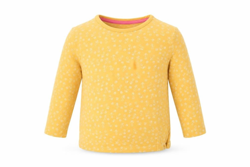 Matalan Girls Yellow Floral  Basic Casual Size 12-18 Months