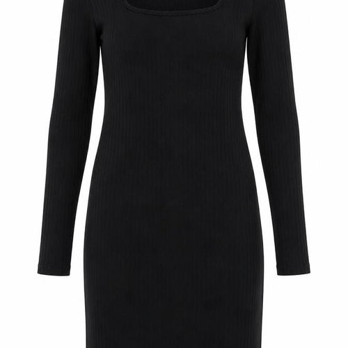 Boohoo Womens Black   Pencil Dress  Size 8