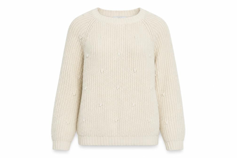 Next Womens Ivory   Pullover Jumper Size S