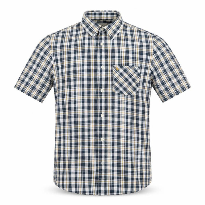 Jack Wills Mens Multicoloured Check   Button-Up Size S