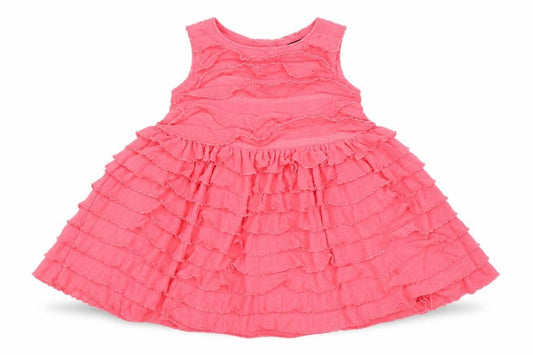 Front view of Baby Gap Baby Pink Fit & Flare, size 3-6, Months