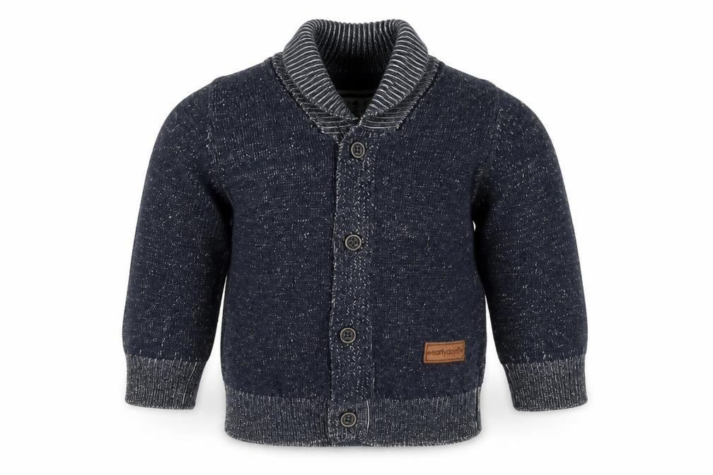 Earlydays Boys Blue   Cardigan Jumper Size 3-6 Months