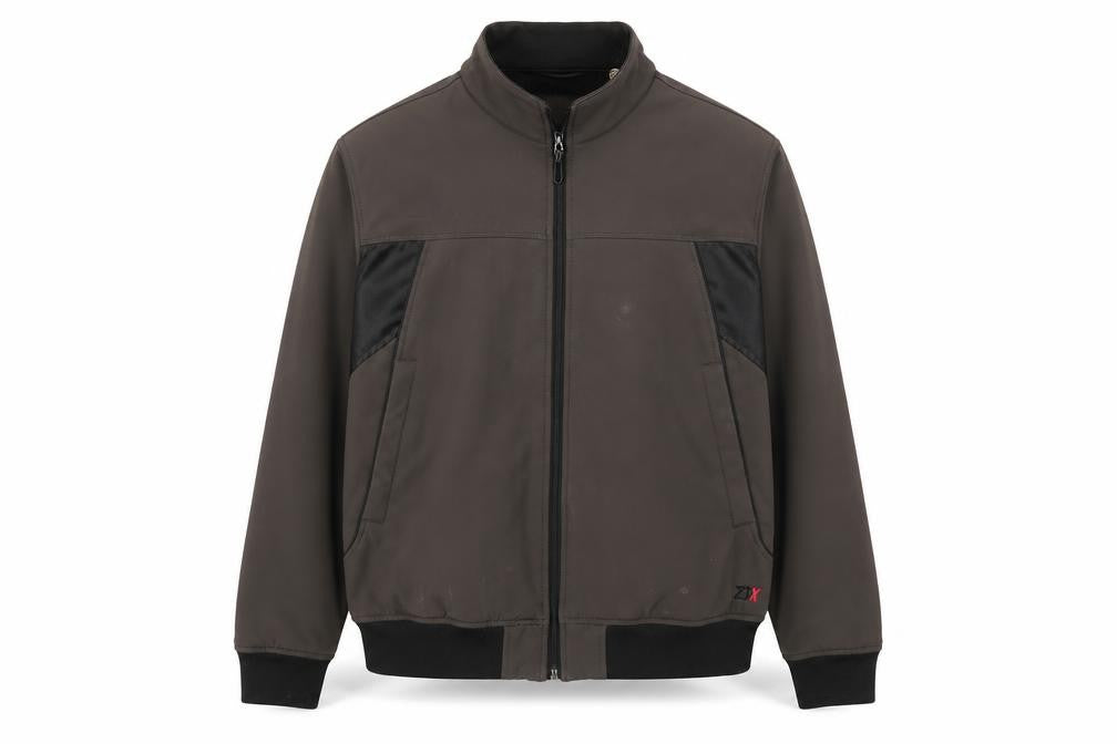 Front view of Z1X men’s green jacket coat, size XL