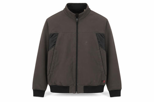 Front view of Z1X men’s green jacket coat, size XL
