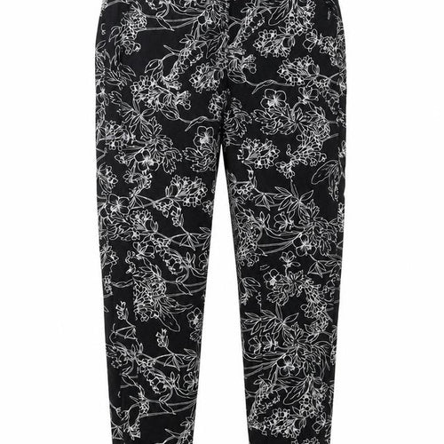 George  Womens Black Floral  Straight Jeans Size 8 L26 in