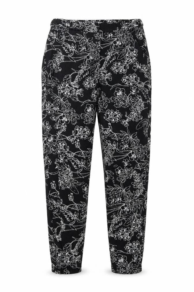 George  Womens Black Floral  Straight Jeans Size 8 L26 in