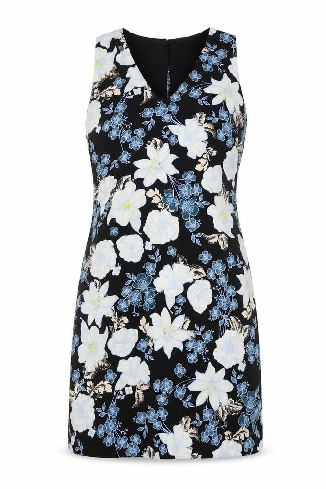 Atmosphere  Womens Black Floral  A-Line  Size 12