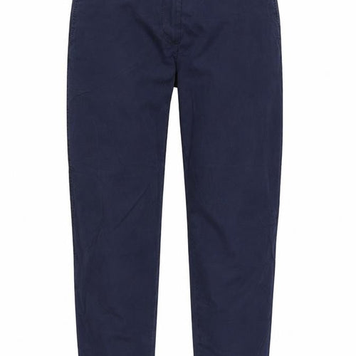 M&S Womens Blue   Trousers  Size 8 L26 in