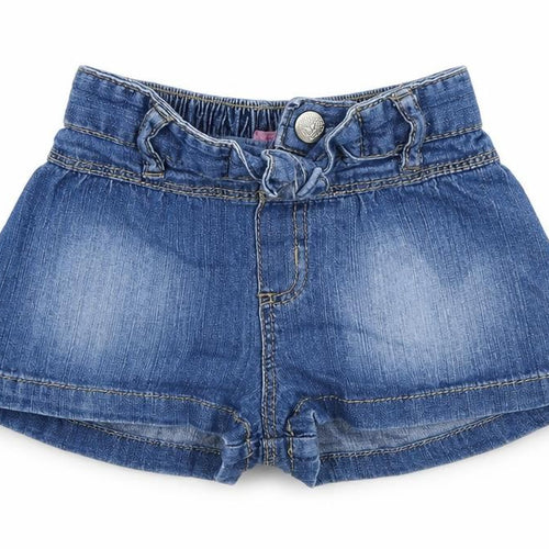 Young Dimension Girls Blue  Denim Cropped Jeans Size 12-18 Months