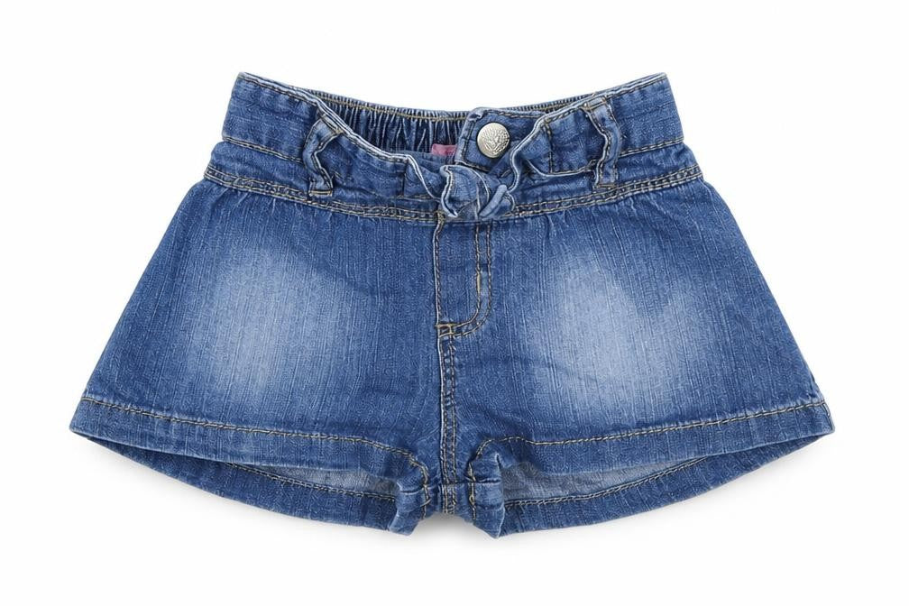 Young Dimension Girls Blue  Denim Cropped Jeans Size 12-18 Months