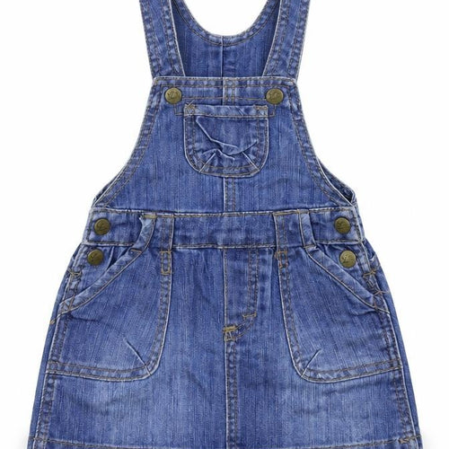 H&M Girls Blue   A-Line  Size 6-9 Months