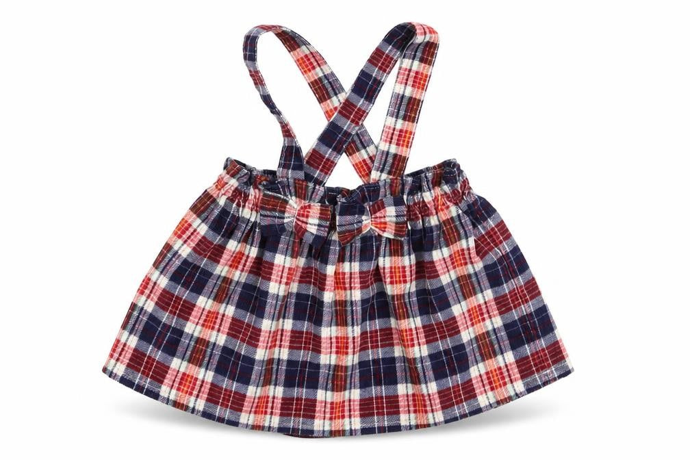 George Girls Multicoloured Check  Flare Skirt Size 0-3 Months