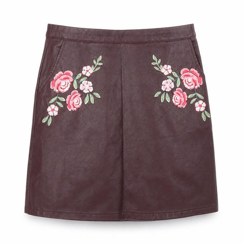 New Look Womens Purple   A-Line Skirt Size 6