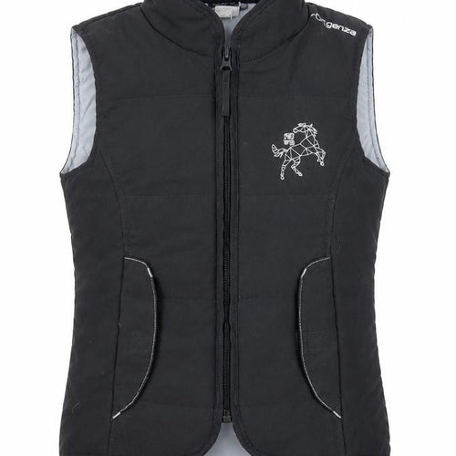 DECATHLON Girls Grey   Gilet Waistcoat Size 6 Years
