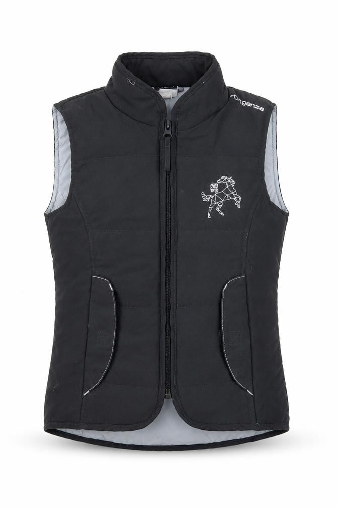 DECATHLON Girls Grey   Gilet Waistcoat Size 6 Years