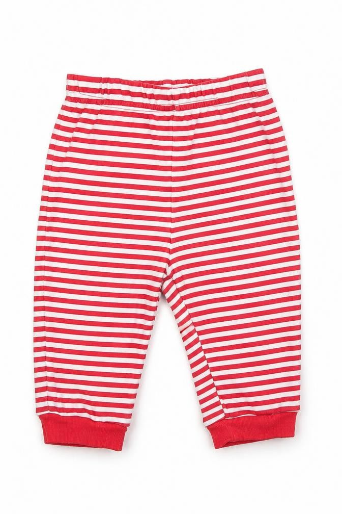 George Baby Red Striped  Capri Trousers Size 6-9 Months