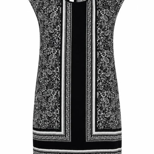 Target Womens Black Floral  Pencil Dress  Size 14