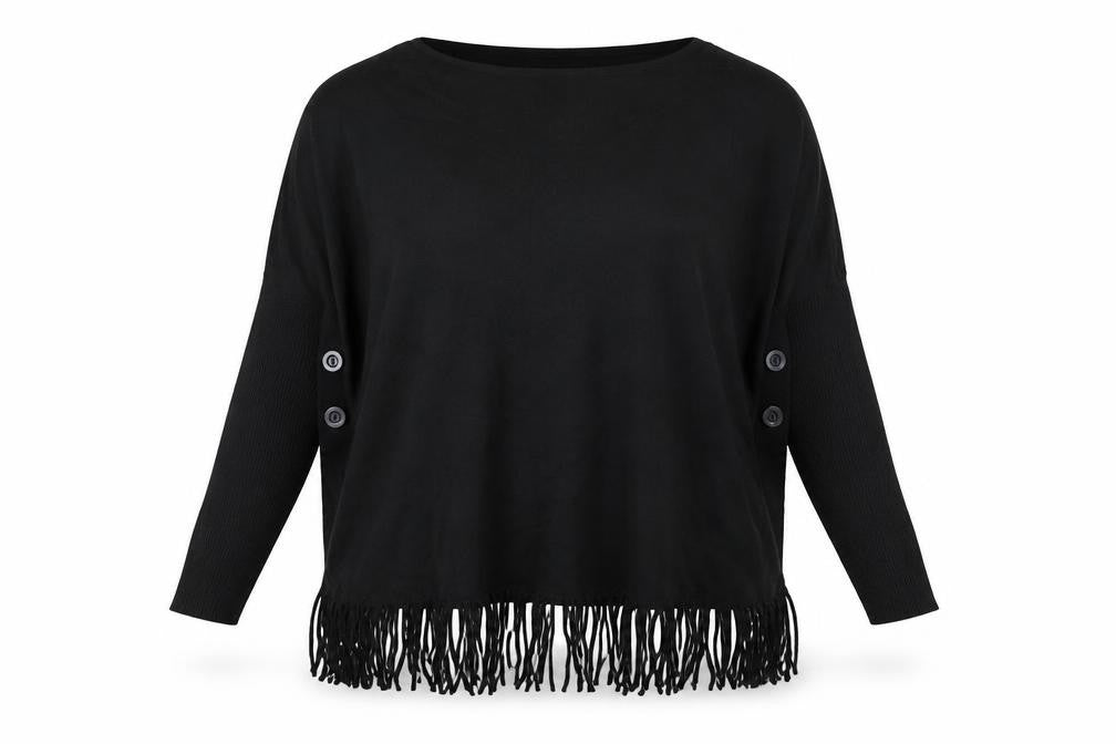 Preworn Womens Black   Cardigan Jumper Size M