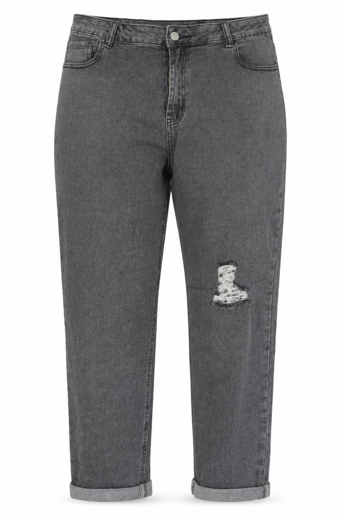 SHE IN Womens Grey   Bootcut Jeans Size XL L20 in