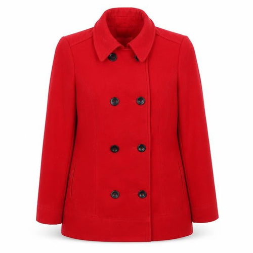 Covent Garden Womens Red   Overcoat Coat Size 12