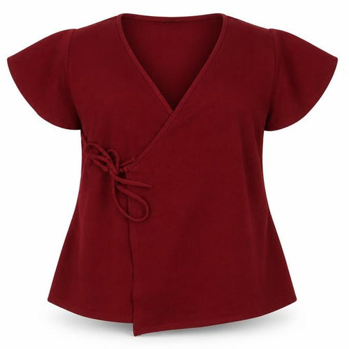Boohoo Womens Red   Cardigan Jumper Size 14