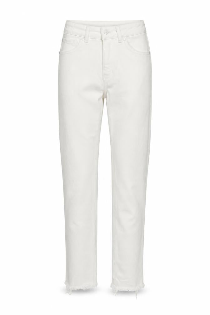 Never Denim Womens White  Denim Capri Jeans Size XS L26 in