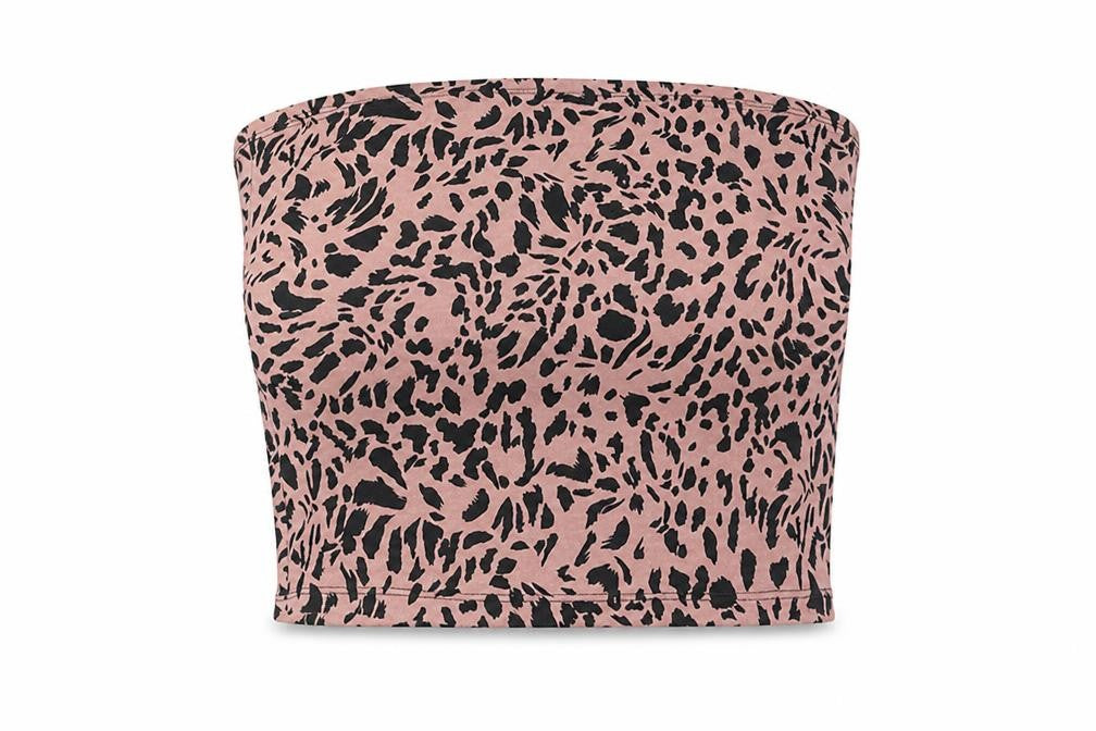 New Look Womens Pink   Cropped T-Shirt Size S