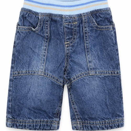 Next Baby Baby Blue   Cargo Trousers Size 0-3 Months