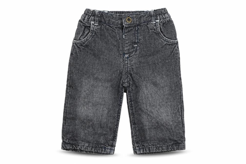 George Baby Black   Cargo Trousers Size 3-6 Months