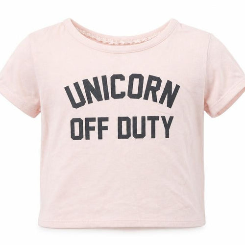 Matalan  Girls Pink   Basic T-Shirt Size 7 Years