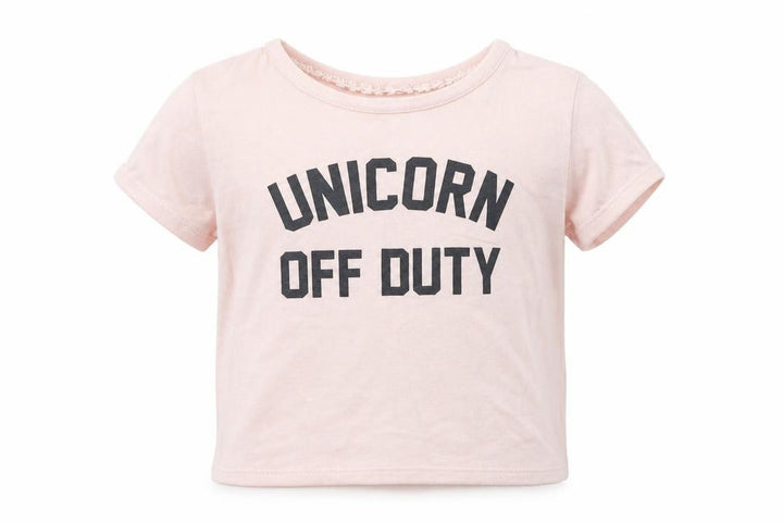 Matalan  Girls Pink   Basic T-Shirt Size 7 Years