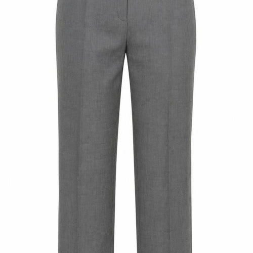 Preworn Womens Black Herringbone  Trousers  Size 34 in L30 in