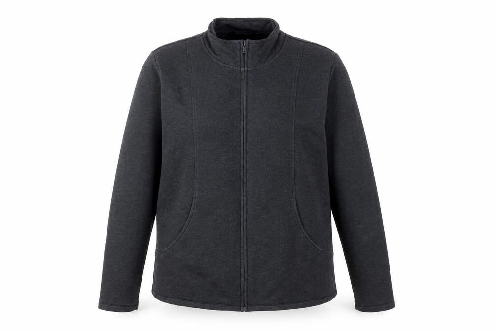 Front view of Marks & Spencer women’s black jacket, size UK 16